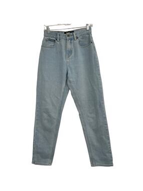 Afends jeans tapered baggy light blue size 4